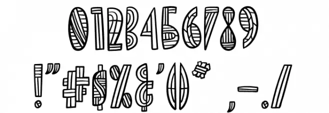 RhefillaFREE Font OTHER CHARS