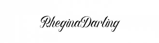 Rhegina Darling  नि: शुल्क फ़ॉन्ट्स डाउनलोड