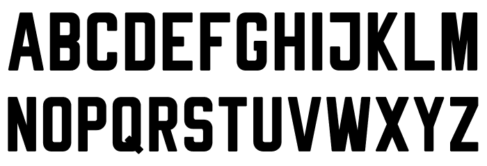 Rheiborn Sans Clean Font LOWERCASE