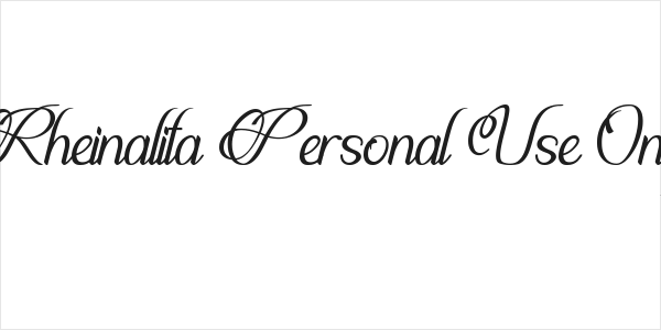 Rheinalita Personal Use Only Logo