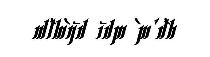 Rhesimol Bold Italic  Free Fonts Download