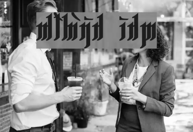 Rhesimol Bold Font examples