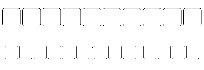 Rhesimol Italic Font OTHER CHARS