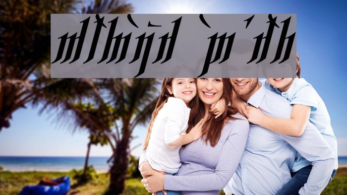 Rhesimol Italic Font examples