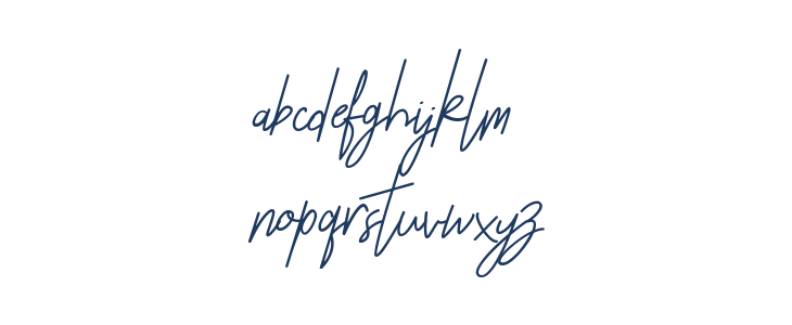 Rhesmanisa-Regular Lowercase