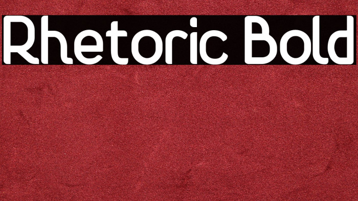 Rhetoric Bold Example 3