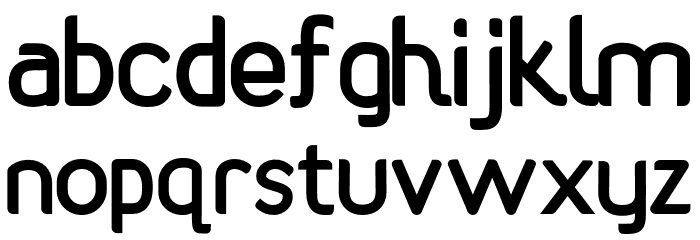 Rhetoric Bold フォント 小文字