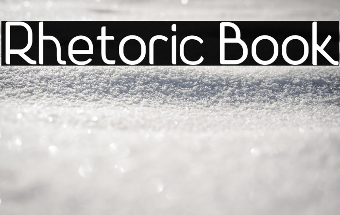 Rhetoric Book Example 3