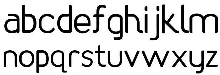 Rhetoric Book Font LOWERCASE