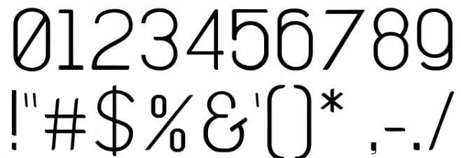 Rhetoric Light 字体 其它煤焦