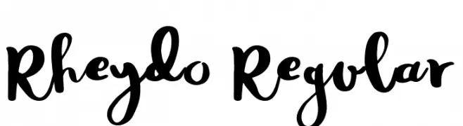 Rheydo Regular  Frei Schriftart Herunterladen