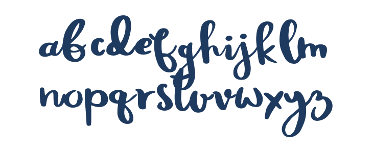 Rheydo Regular Lowercase