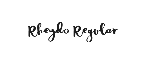 Rheydo Regular Logo