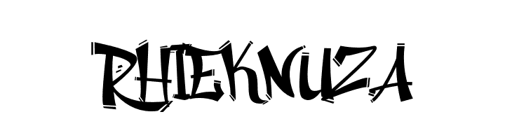 Rhieknuza  नि: शुल्क फ़ॉन्ट्स डाउनलोड