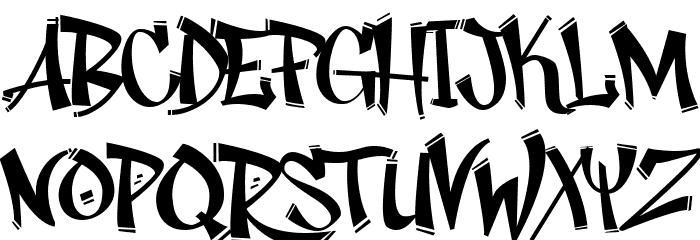 Rhieknuza Font LOWERCASE