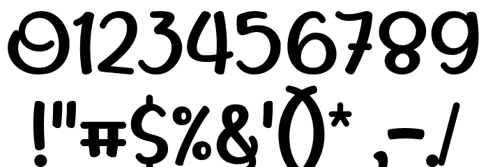 Rhigen Font OTHER CHARS