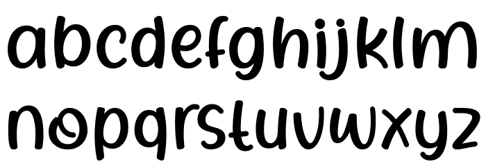 Rhigen Font LOWERCASE