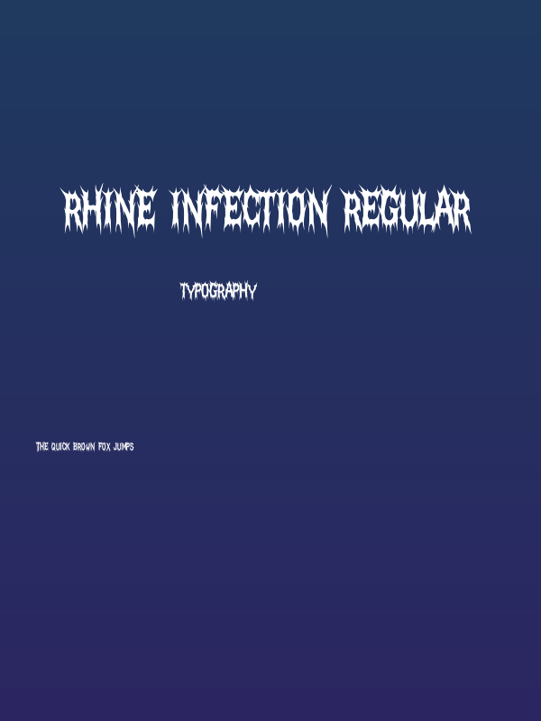 Rhine Infection Regular Poster