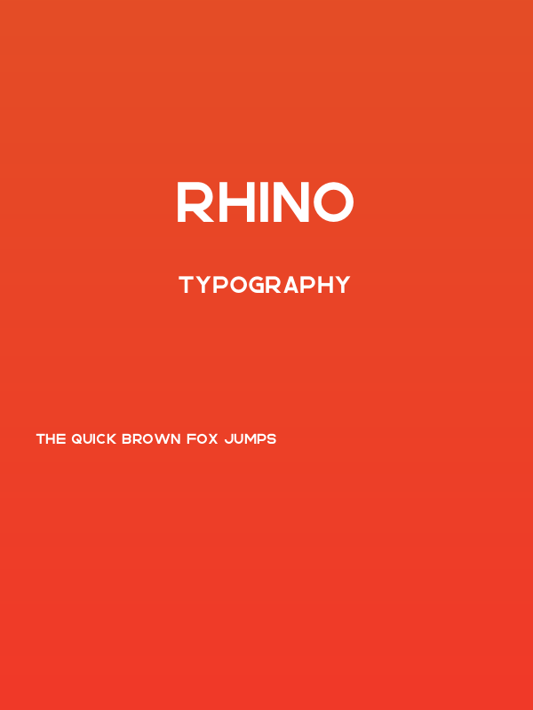 Rhino Poster