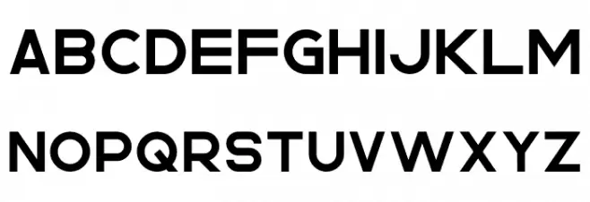 Rhino 字体 小写