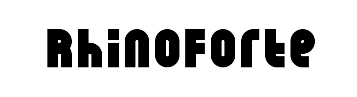 RhinoForte  Free Fonts Download