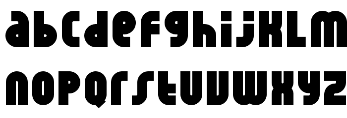 RhinoForte Font LOWERCASE