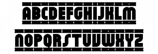 RhinoLuz Font Litere mari