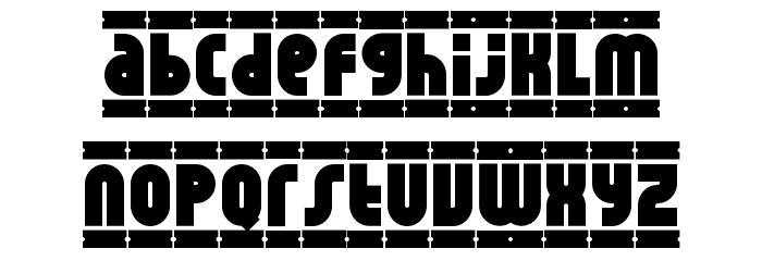 RhinoLuz Font LOWERCASE