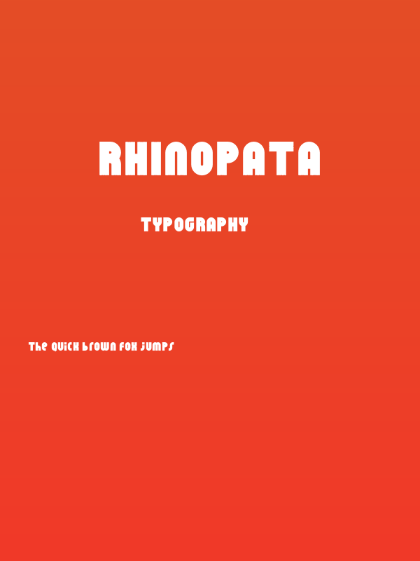 RhinoPata Poster