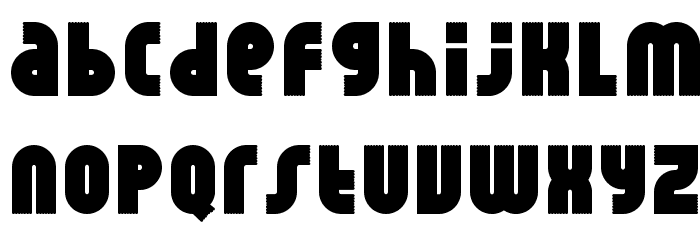 RhinoPata Font LOWERCASE