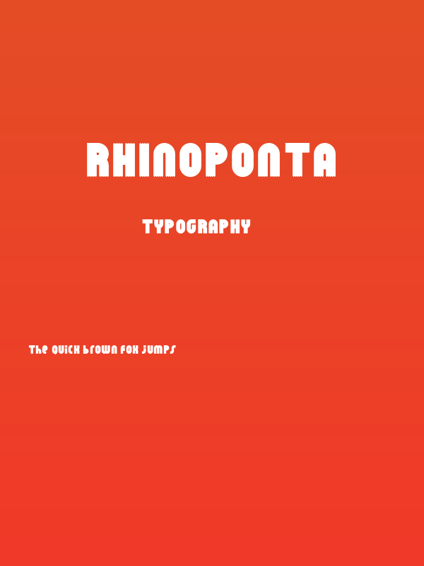 RhinoPonta Poster