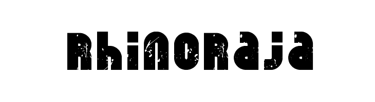 RhinoRaja Font