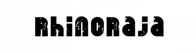 RhinoRaja  Fuentes Gratis Descargar