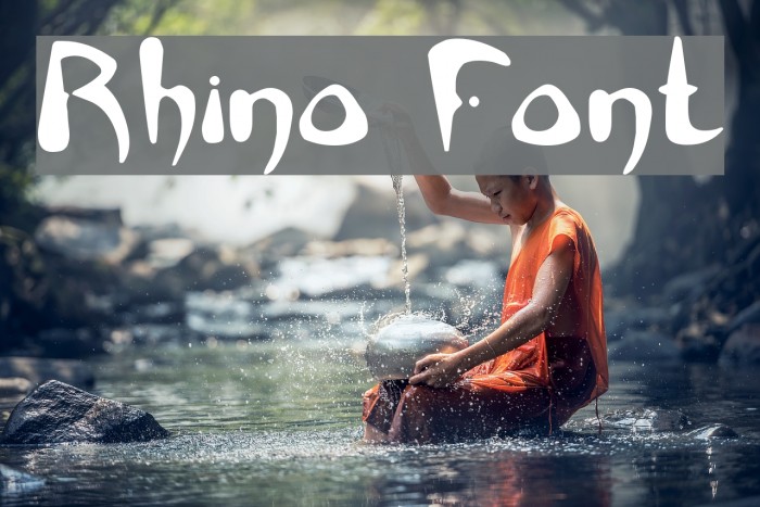 Rhino Font examples