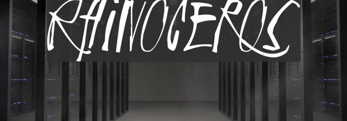 Rhinoceros Font examples