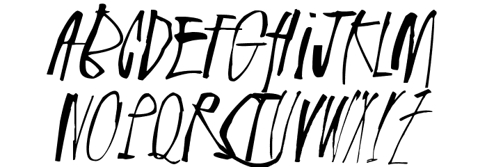 Rhinoceros Font LOWERCASE