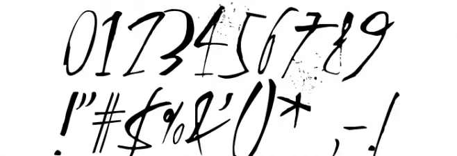 Rhinoceros2 Font OTHER CHARS