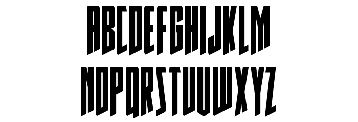 Rhinoclops Condensed Font LOWERCASE