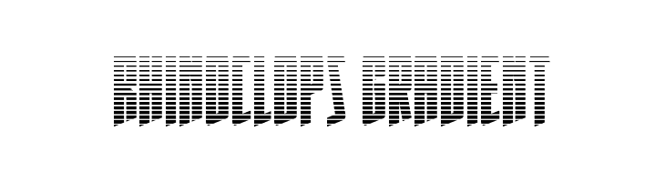 Rhinoclops Gradient  免费字体下载