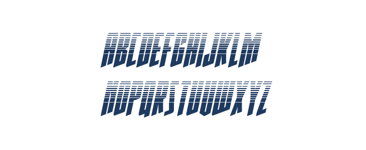 Rhinoclops Halftone Italic Lowercase