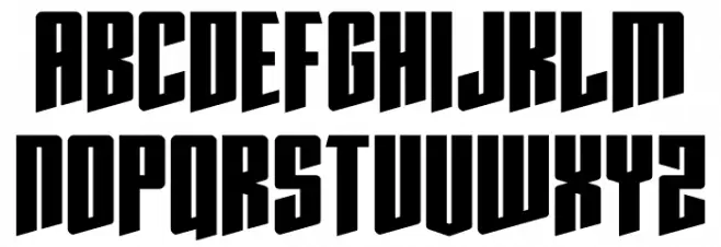 Rhinoclops Xtra-Expanded Schriftart Groß