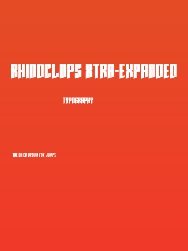 Rhinoclops Xtra-Expanded Poster