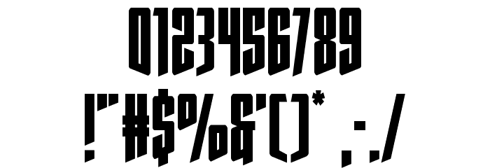 Rhinoclops Font OTHER CHARS