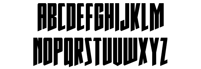 Rhinoclops Font LOWERCASE