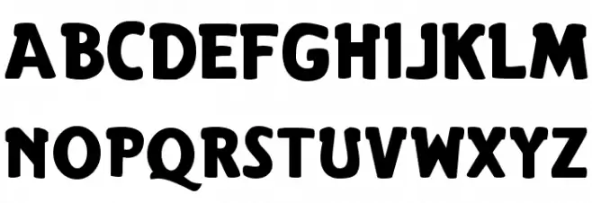Rhinofon Normal Schriftart Groß