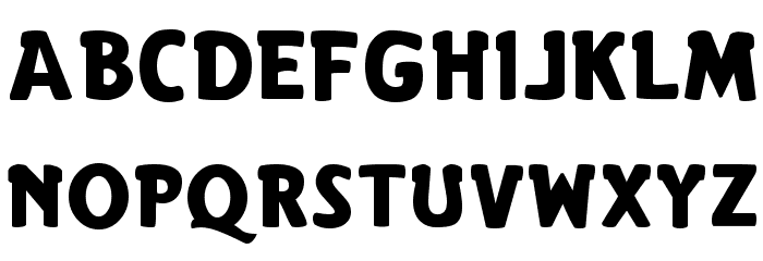 Rhinofon Normal Font LOWERCASE