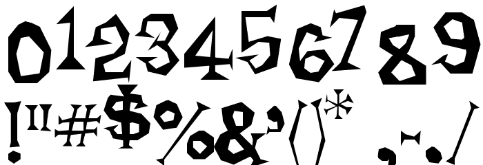 Rhoda Dendron Font OTHER CHARS