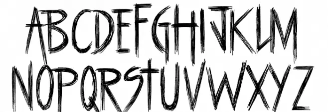 Rhode Island Schriftart Kleinbuchstaben