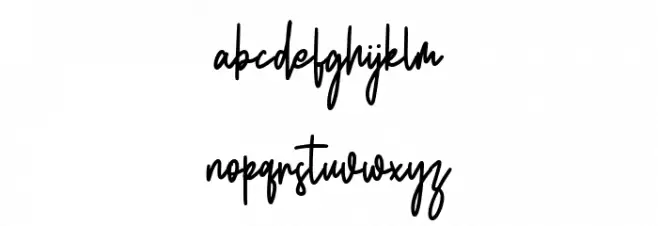 Rhodes Free Font Regular फ़ॉन्ट लोअरकेस