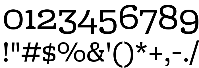 Rhodium Libre Font OTHER CHARS